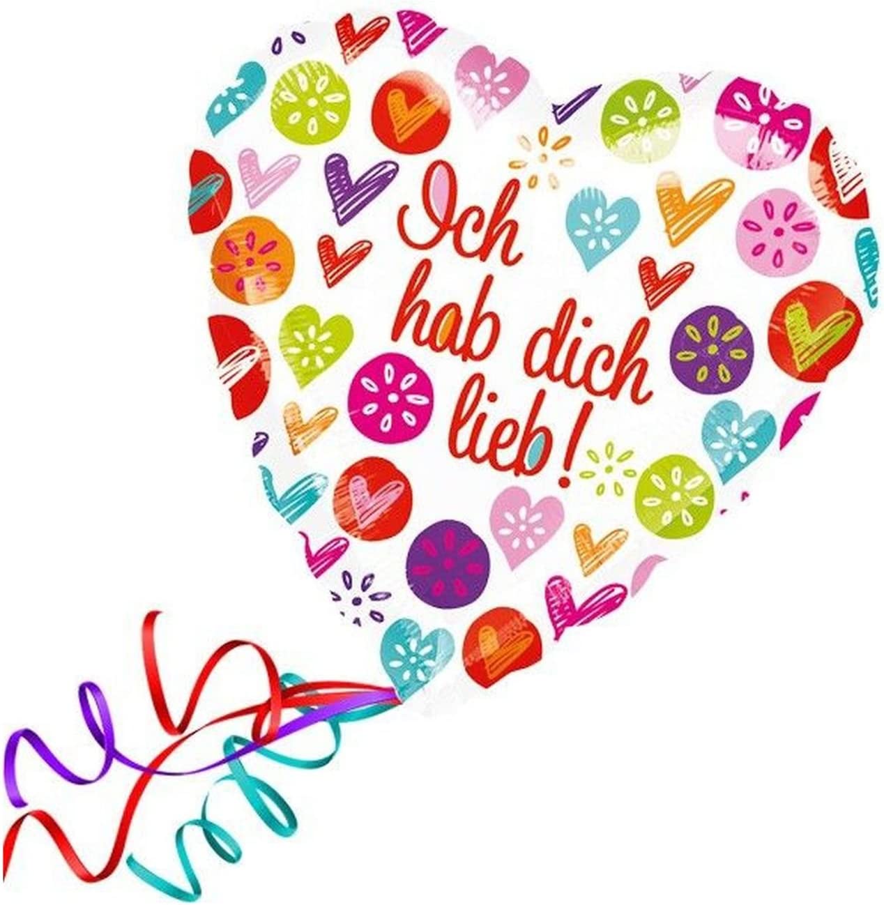 Herz Ich hab dich lieb ca. 45cm/18