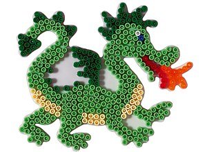 Hama Bügelperlen Stiftplatte Drache 305
