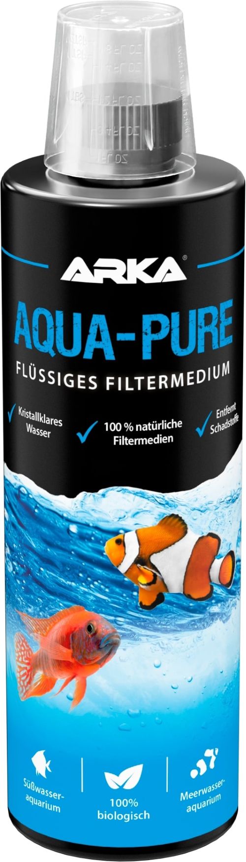 Aqua-Pure Flüssiges Filtermedium, 473 ml