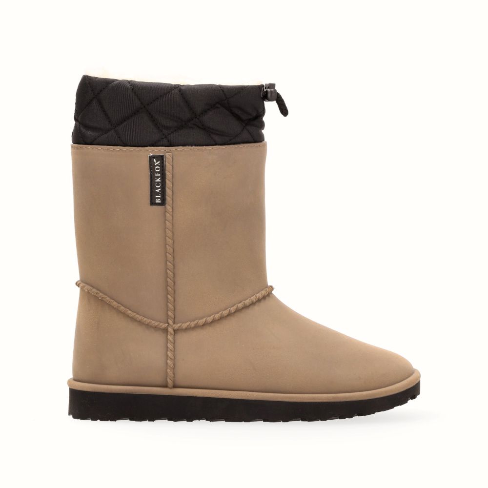 Halbstiefel Atka Taupe, Größe 36/37