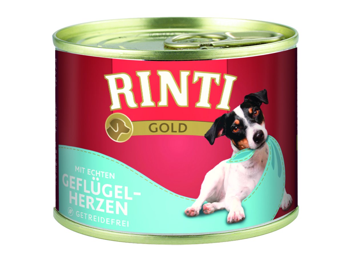 Rinti Gold Geflügelherzen, 185 g