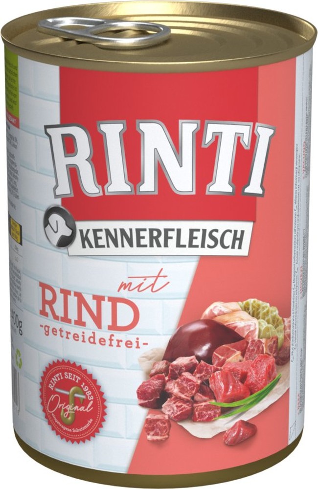 Rinti Kennerfleisch Rind, 400 g Dose