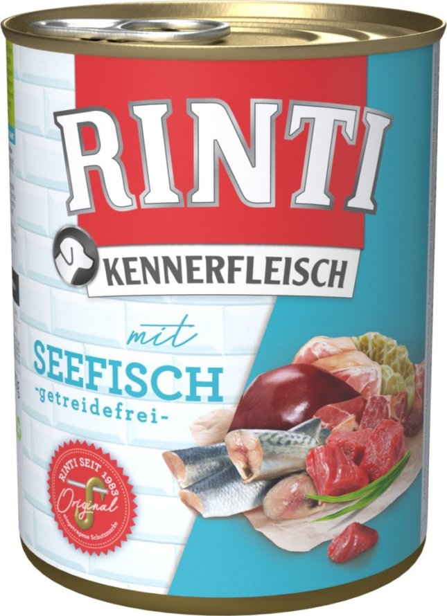 Rinti Kennerfleisch Seefisch, 800 g Dose