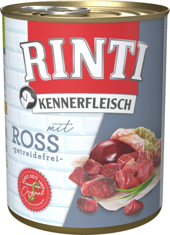 Rinti Kennerfleisch Ross, 800 g Dose