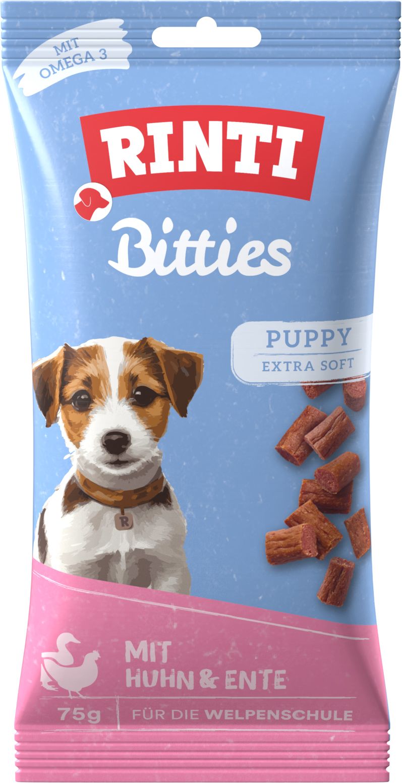 Finnern Rinti Bitties Puppy Huhn & Ente 75g