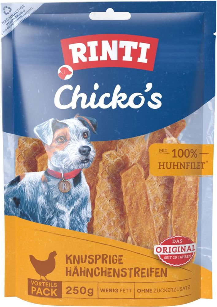 Rinti Extra Snack Chicko Huhn Vorratspack 250g