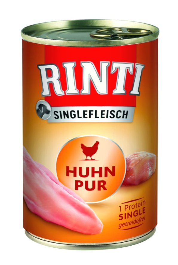 Rinti Singlefleisch Huhn pur, 400 g Dose