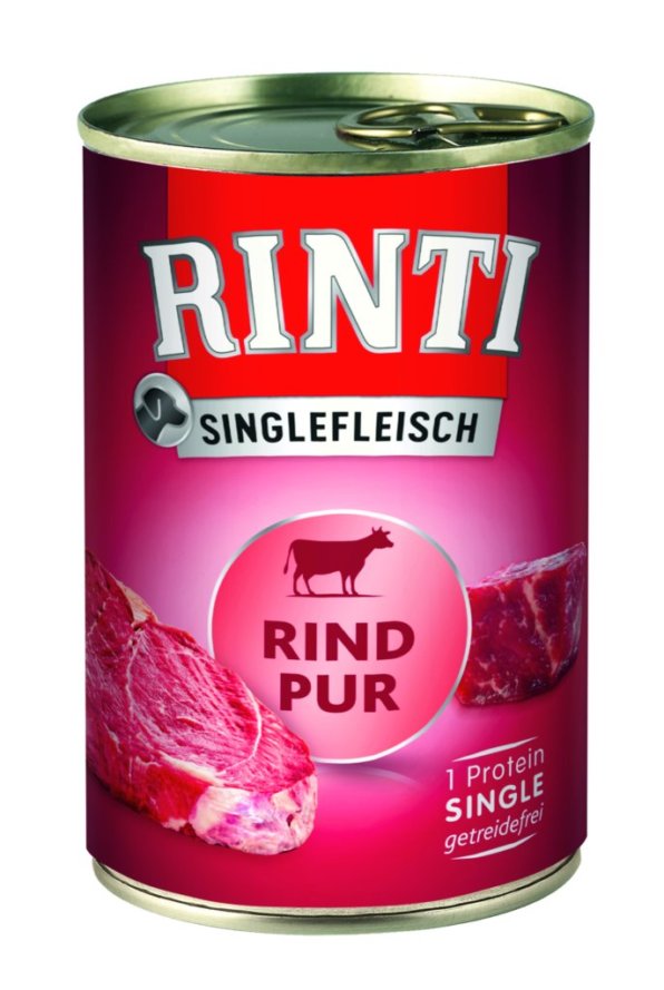 Rinti Singlefleisch Rind pur, 400 g Dose