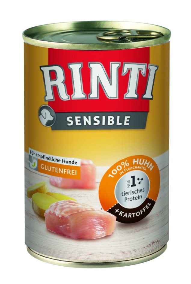 Rinti Sensible Huhn + Kartoffel, 400 g Dose
