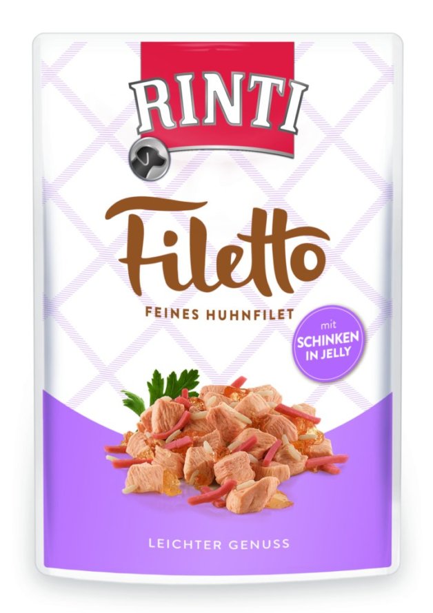 Rinti Filetto Huhnfilet mit Schinken, 100 g Frischebeutel