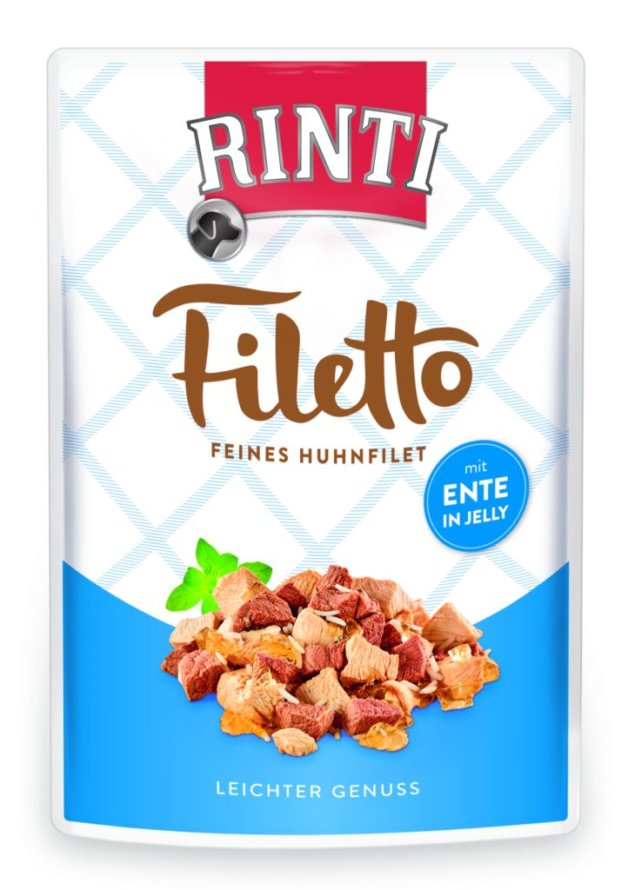 Rinti Filetto Huhnfilet mit Ente, 100 g Frischebeutel