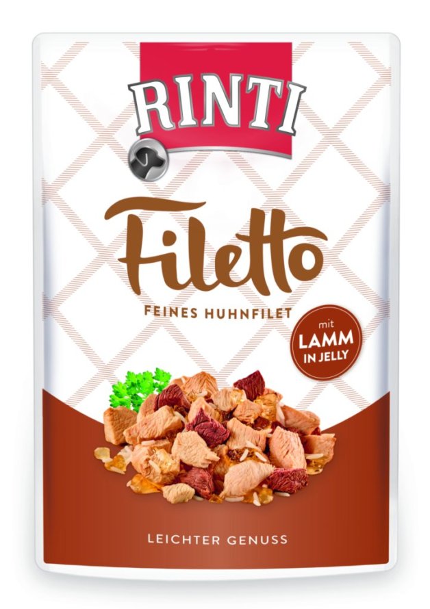 Rinti Filetto Huhnfilet mit Lamm, 100 g Frischebeutel
