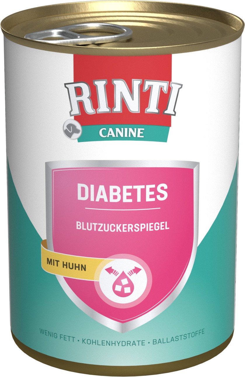 Rinti Canine Diabetes Naßfutter Huhn, 400 g