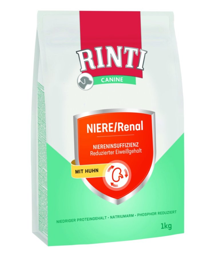 Rinti Canine NIERE/Renal Huhn, 1 kg Beutel