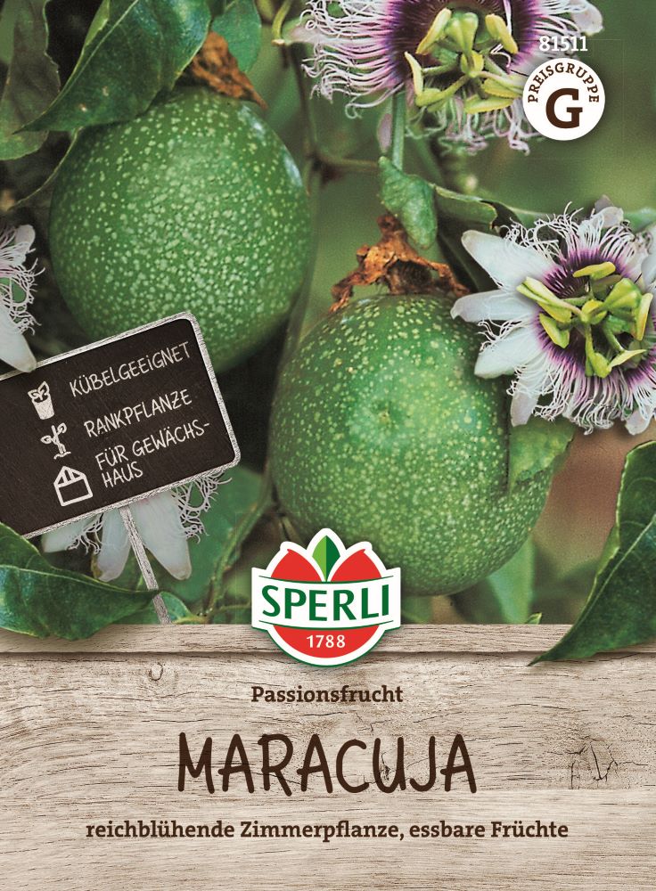 Sperli-Samen Maracuja Passionsfrucht