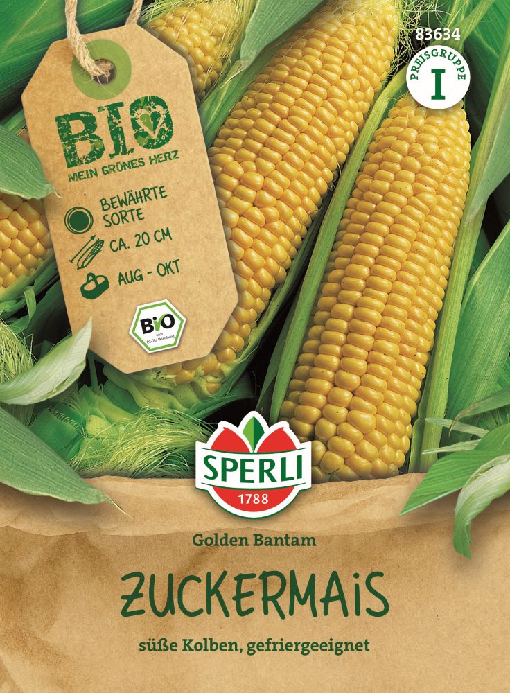 Sperli BIO Zuckermaissamen