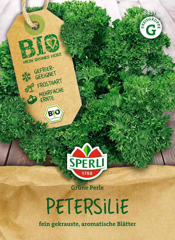 BIO Petersilie Grüne Perle
