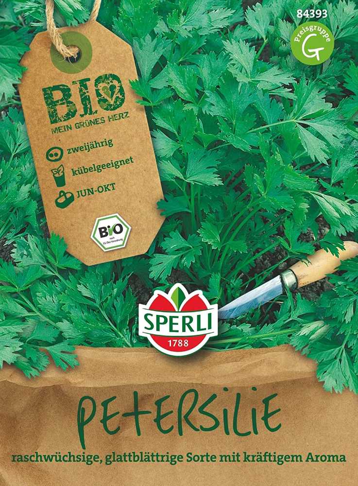 Sperli BIO Petersiliensamen, glatt