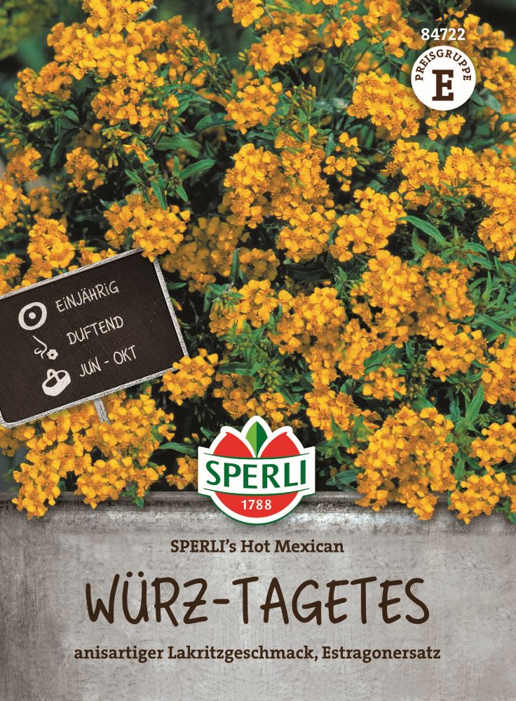 Sperlis Hot Mexican, Würz-Tagetessamen