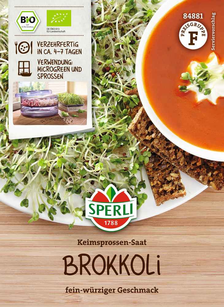 BIO Keimsprossen-Saat Brokkoli