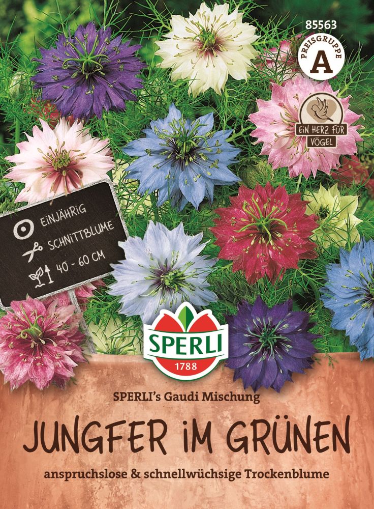 Sperlis Gaudi Mischung, Jungfer im Grünen