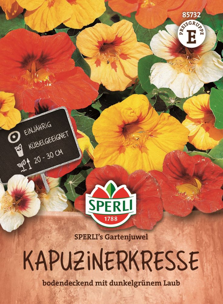 Sperlis Gartenjuwel, Kapuzinerkresse