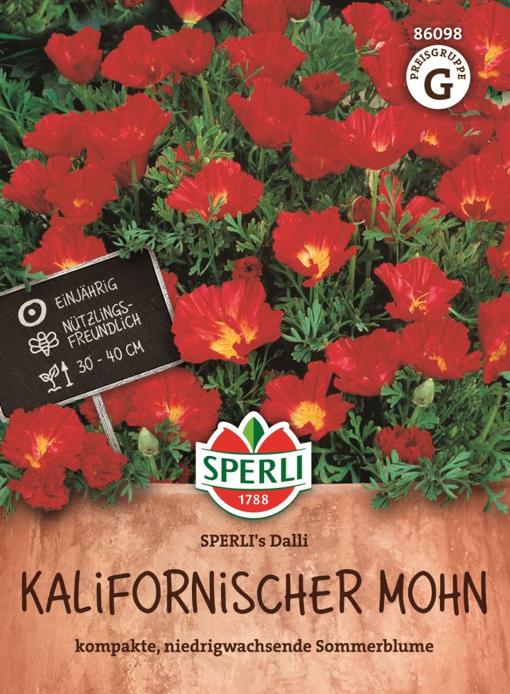 Sperlis Dalli, Kalifornischer Mohn