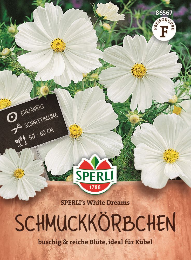 Sperli Schmuckkörbchensamen, White Dreams