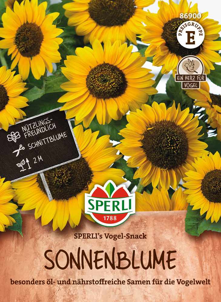Sonnenblume Vogel-Snack
