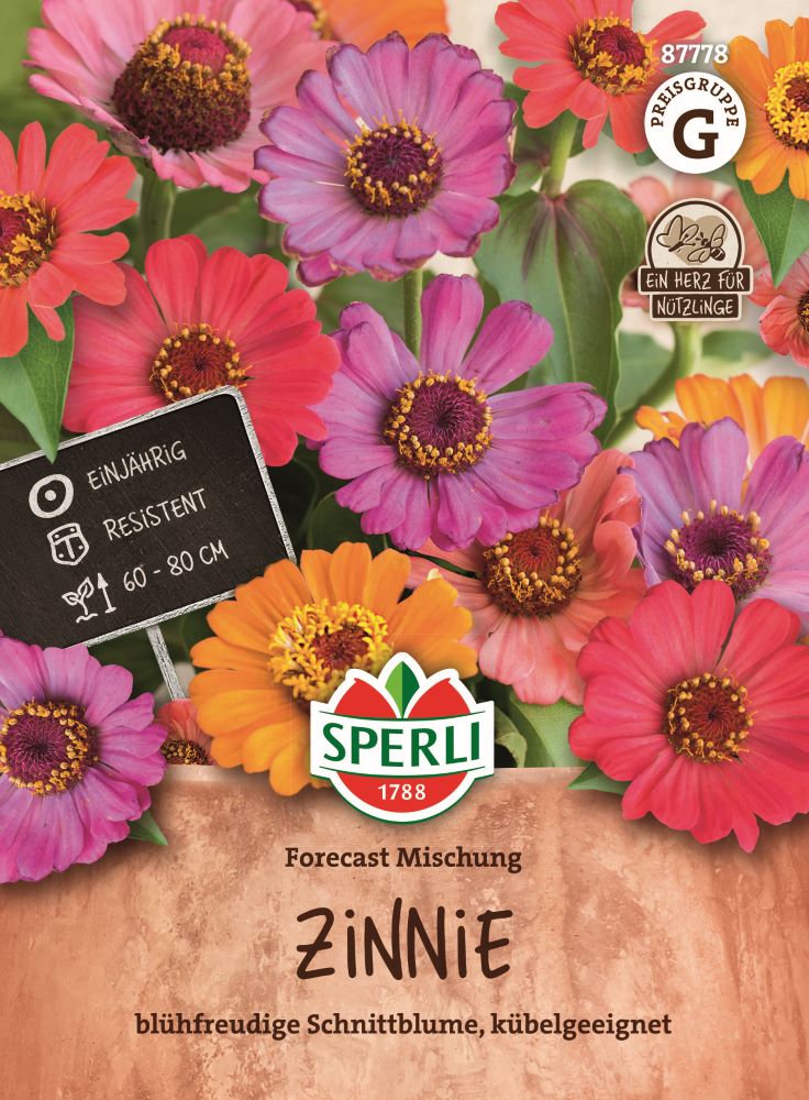 Sperli Zinniensamen, Forecast Mischung