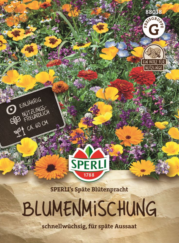 Sperlis späte Blütenpracht, Blumenmischung