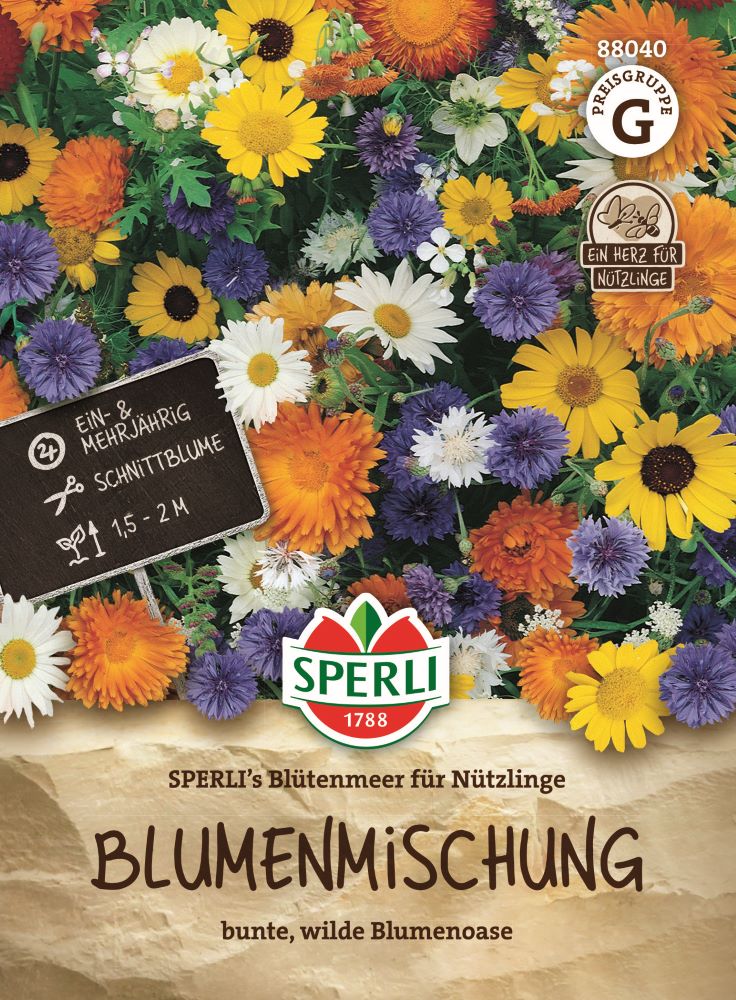 Sperlis Blütenmeer für Nützlinge, Blumenmischung