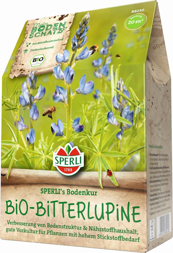 Sperli BIO Gründünger Bitterlupine 400g