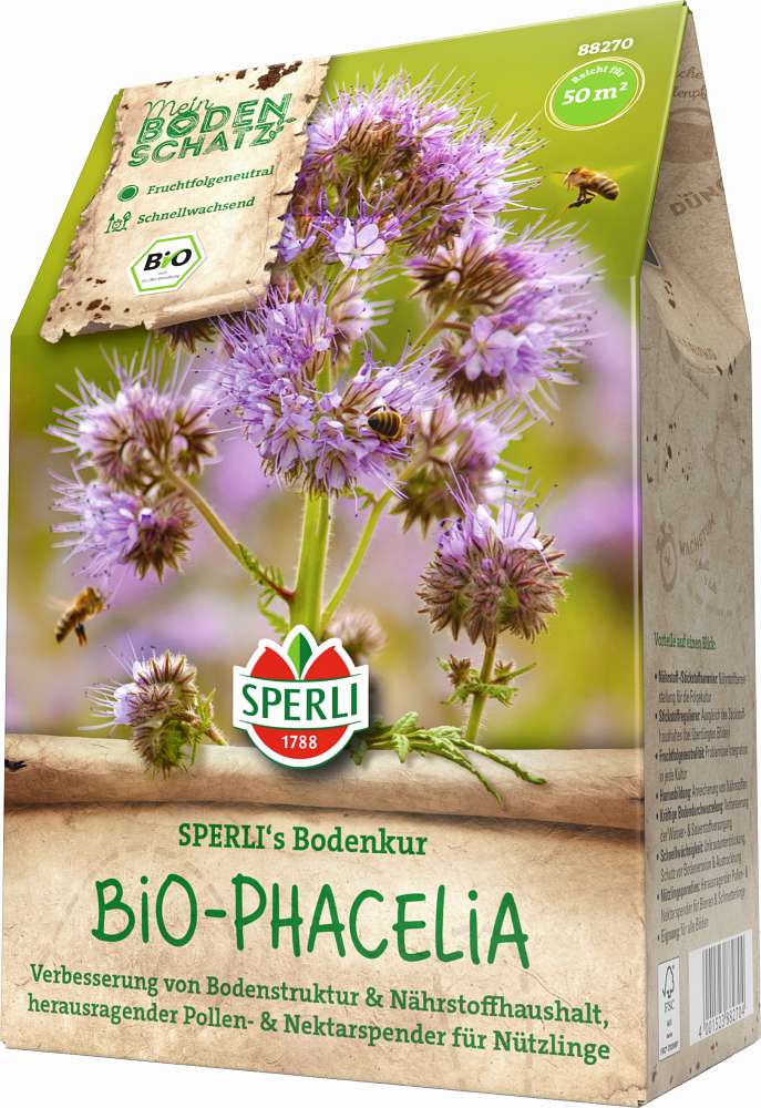 Sperli BIO Gründünger Phacelia 200g