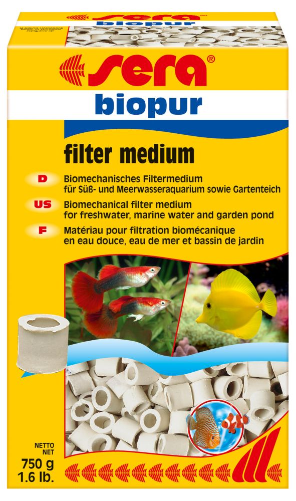 Sera biopur filter medium 750 g