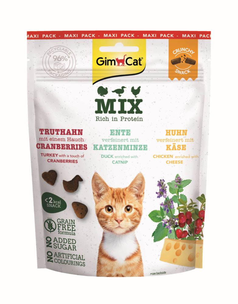 GimCat Snack Crunchy Mix, 140 g