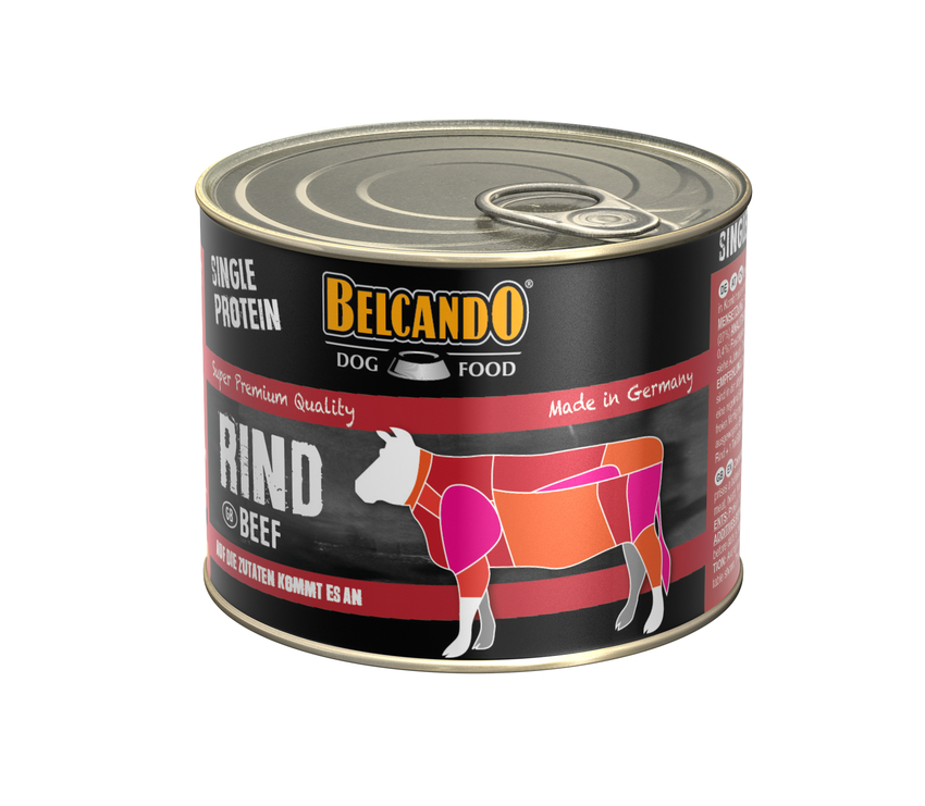 Belcando Naßfutter 200g, SingleProtein Rind