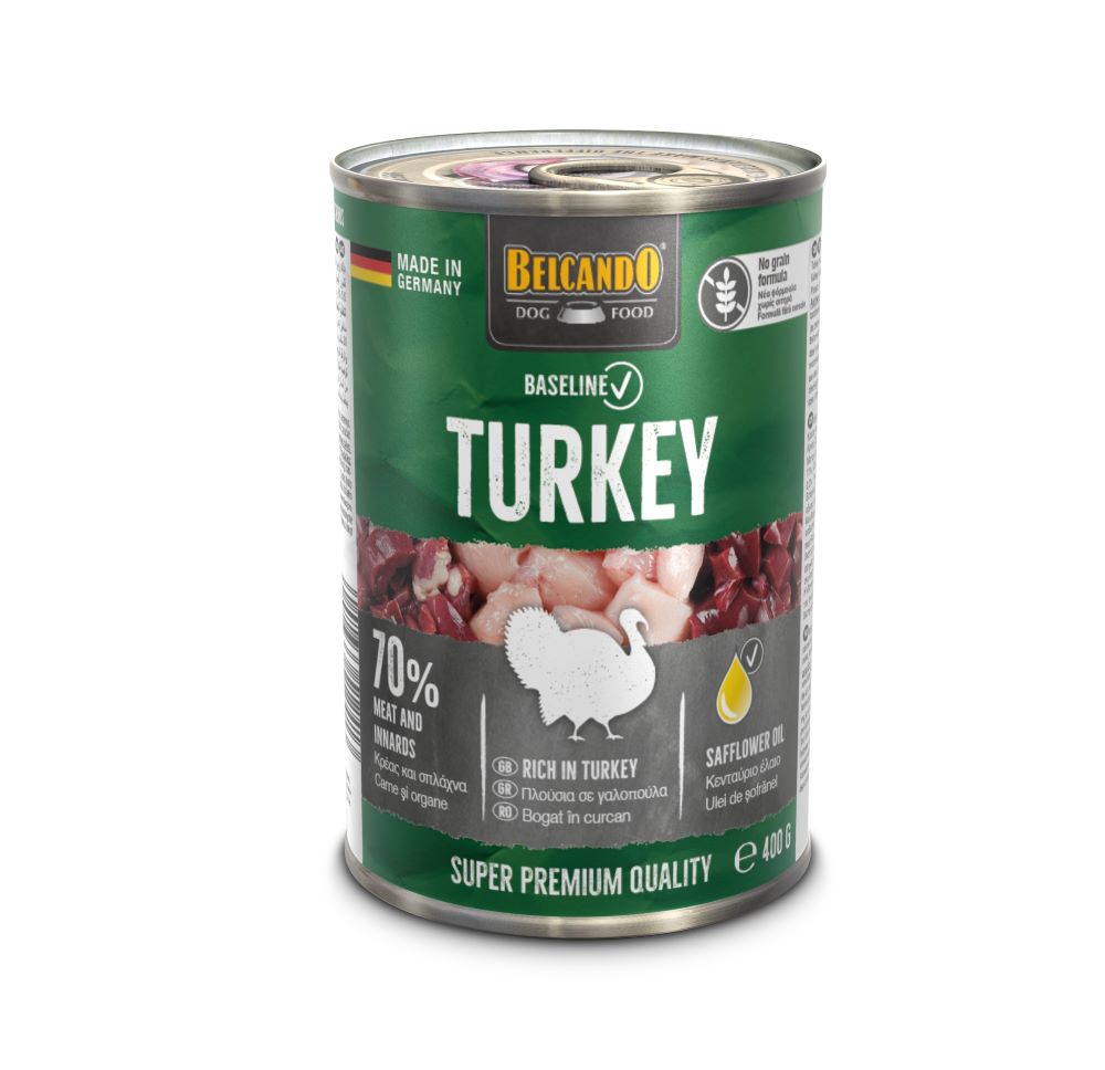 Belcando Naßfutter Baseline Truthahn, 400g