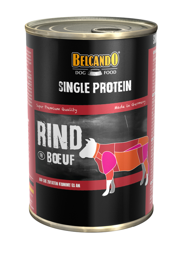 Belcando Naßfutter 400g, SingleProtein Rind