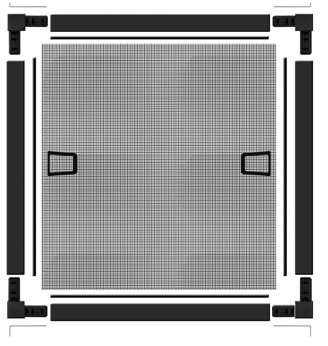 Fenster PLUS Rahmensystem, max. 100 x 120 cm, anthrazit