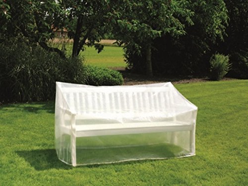 Bankhaube Bank 160x60x60/80 cm, transparent