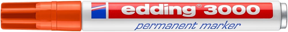 edding 3000 Permanentmarker orange