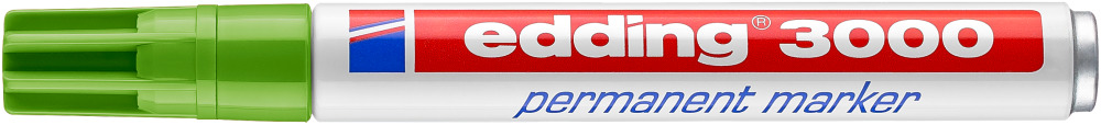 Edding 3000 Permanentmarker hellgrün