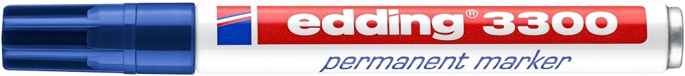 edding 3300 Permanentmarker blau