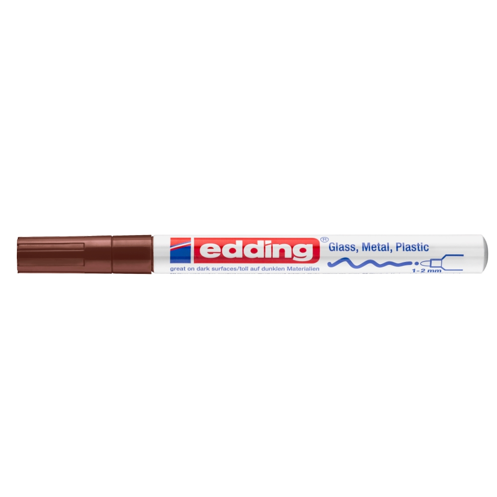 Edding 751 Glanzlackmarker braun