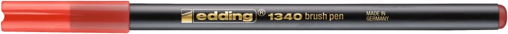 edding 1340 Pinselstift rot
