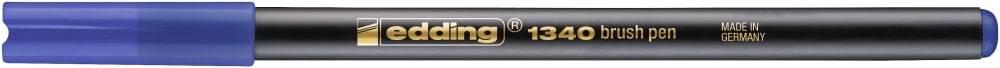 edding 1340 Pinselstift blau