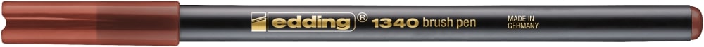 edding 1340 Pinselstift braun