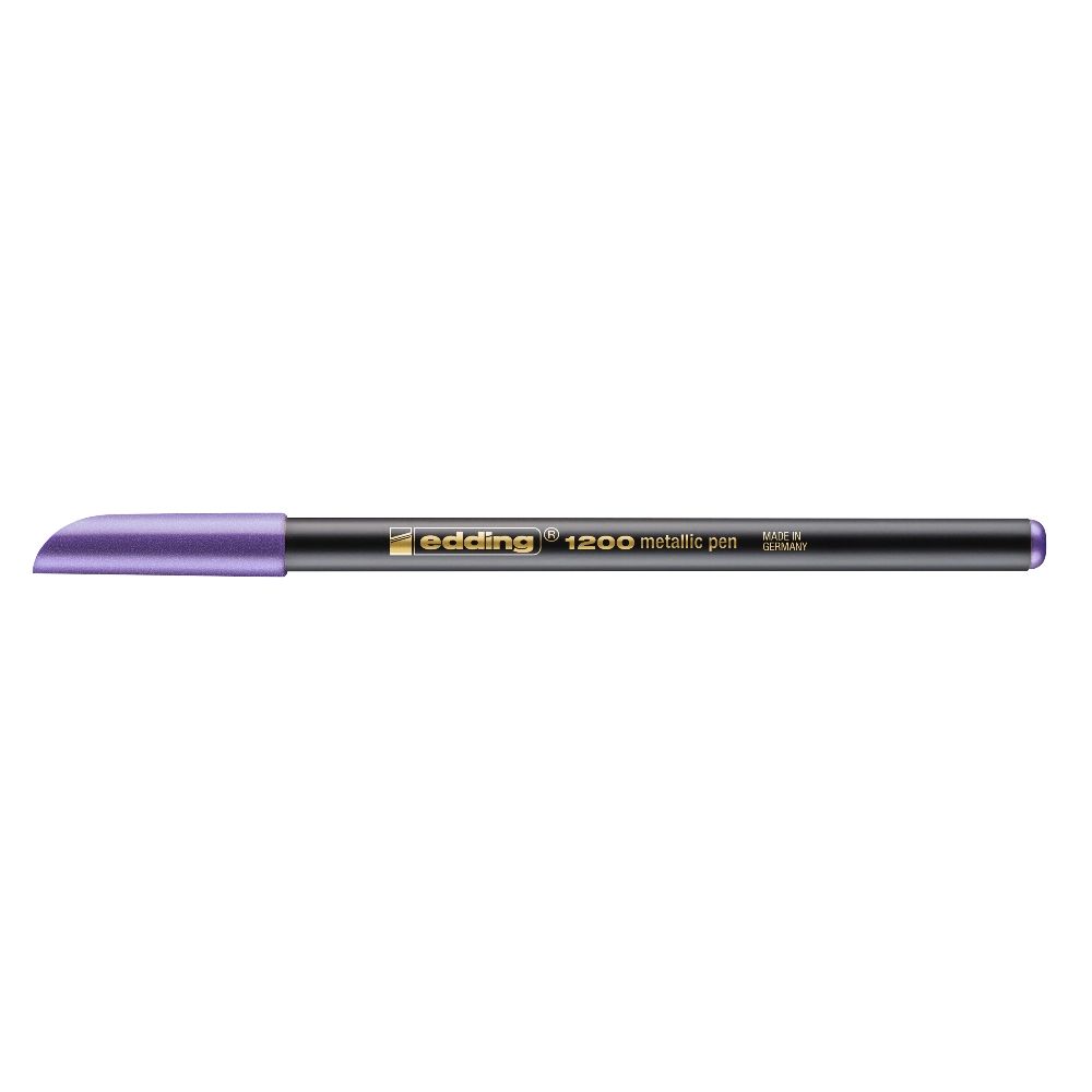 edding 1200 colorpen metallic violett
