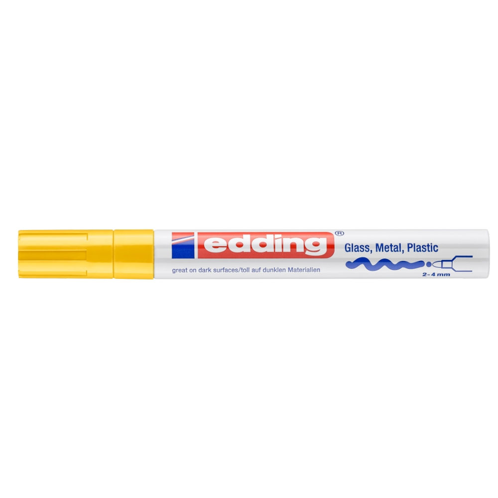edding 750 Glanzlackmarker gelb